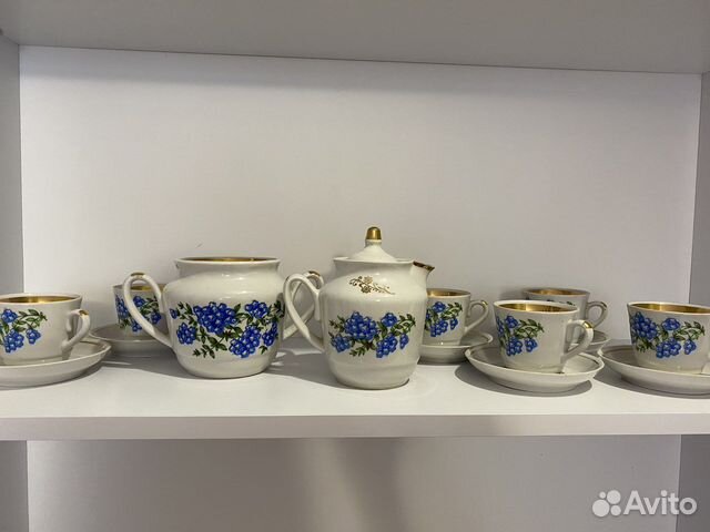 Сервиз кофейный СССР Городница