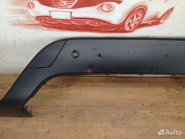 Спойлер (юбка) бампера переднего Bmw X3 F25