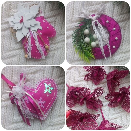 Новогодние игрушки ручной работы