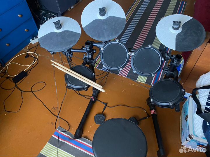 Электронная барабанная установка alesis debut kid
