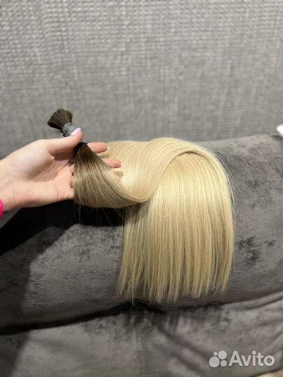 Волосы на срезы люкс 50/60см