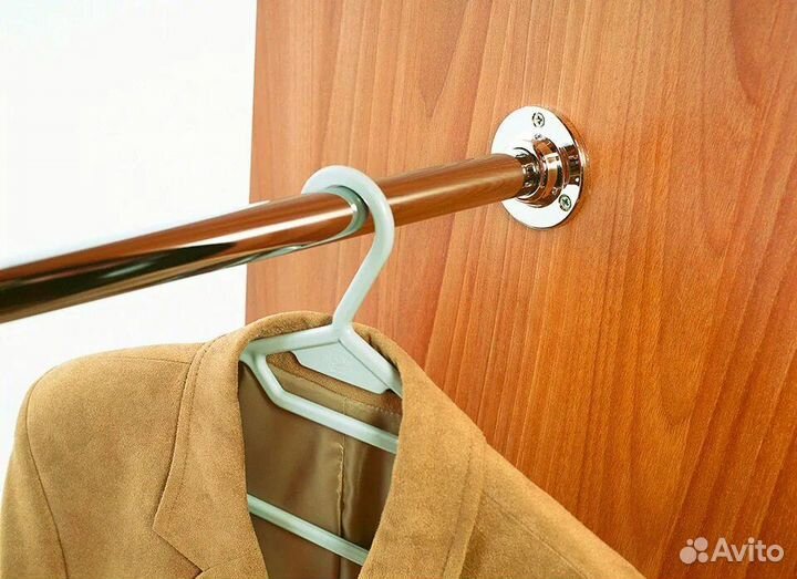 Штанга перекладина хром для мебели труба