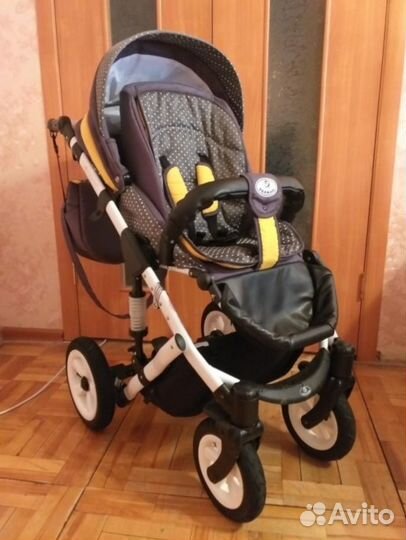 Стильная и комфортная коляска 2 в 1. Пр-во: Польша