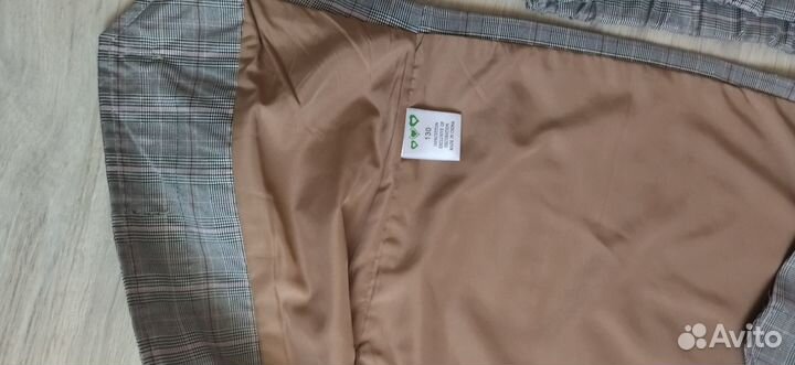 Костюм новый, 1 раз одет, рост 130