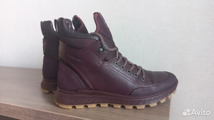 Ботинки кожаные Ecco