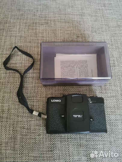 Ломо-компакт плёночный фотоаппарат времён СССР