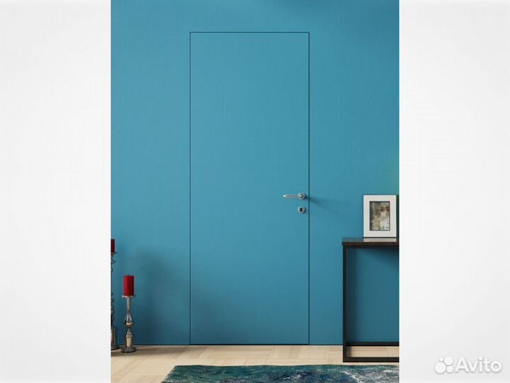 Скрытая дверь под покраску