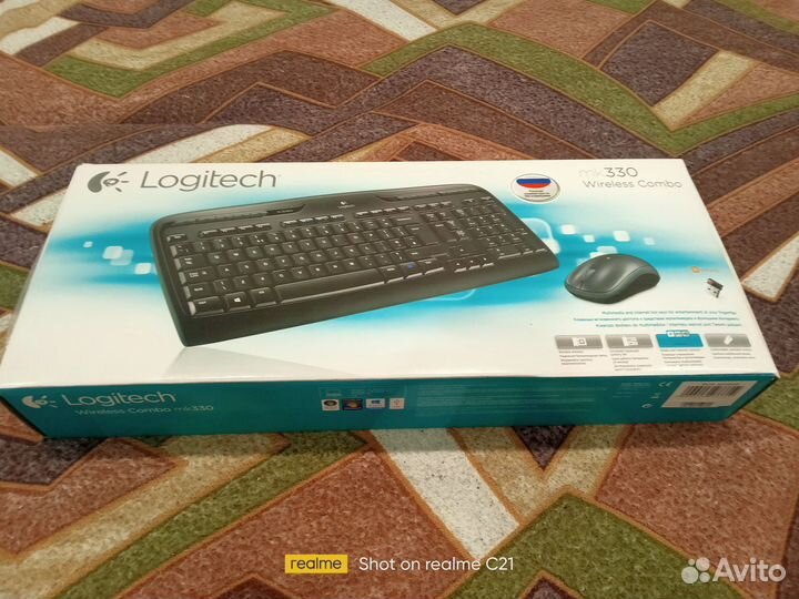 Новый комплект Logitech Wireless Combo MK330
