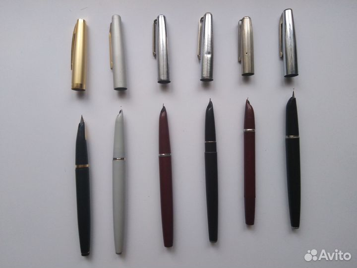Перьевая ручка СССР 6 штук
