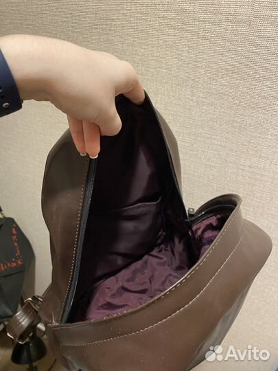 Рюкзак женский кожа