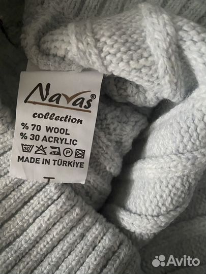 Свитер с горлом муж.р.48;50;52;54 новый Турция