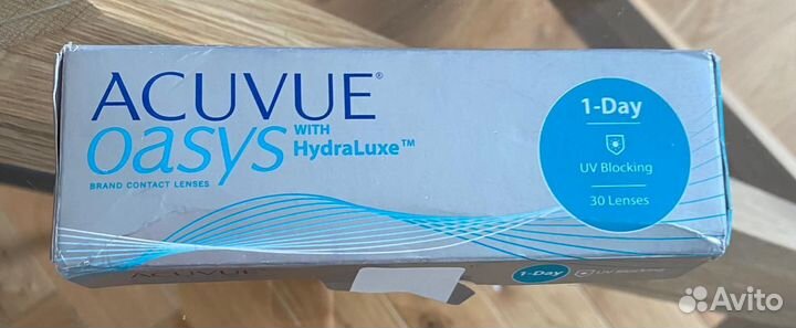 Линзы контактные однодневные acuvue oasys 1 day