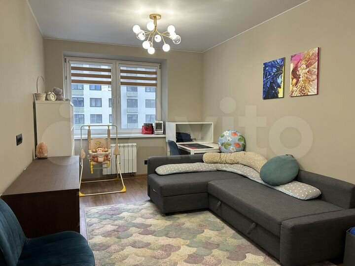 2-к. квартира, 58,8 м², 6/15 эт.