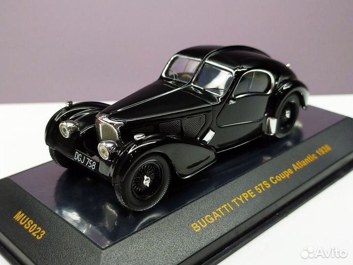 1:43 Bugatti Type 57S Coupe Atlantic 1938