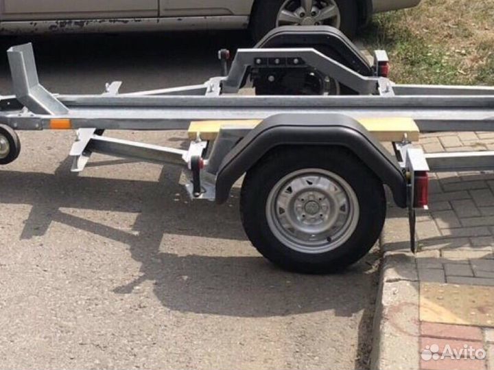 Прицеп для перевозки тяжелого мотоцикла