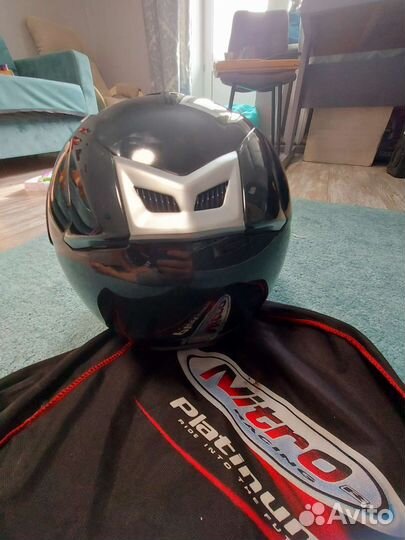 Мотошлем интеграл nitro racing MPD platinum