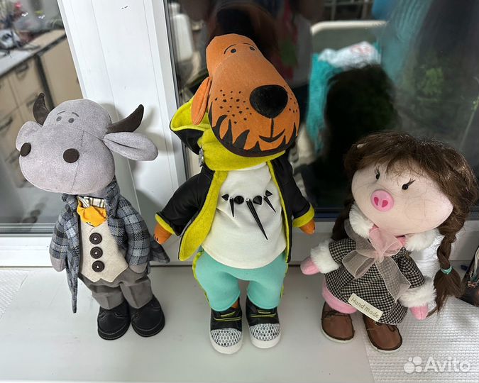 Интерьерные игрушки ручной работы