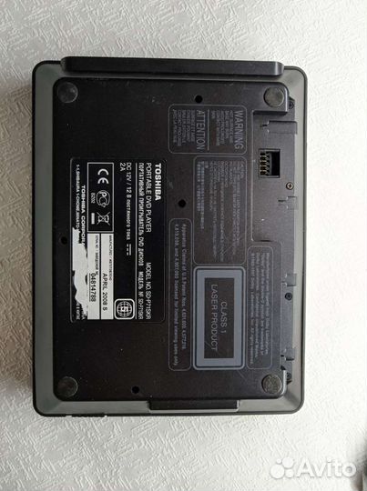 Портативный DVD Toshiba sd-p71skr