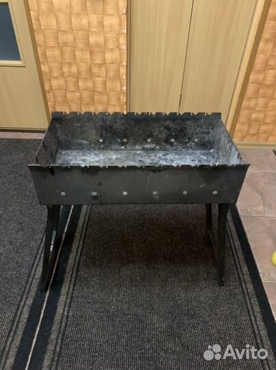 Мангал кованный складной д 60 см