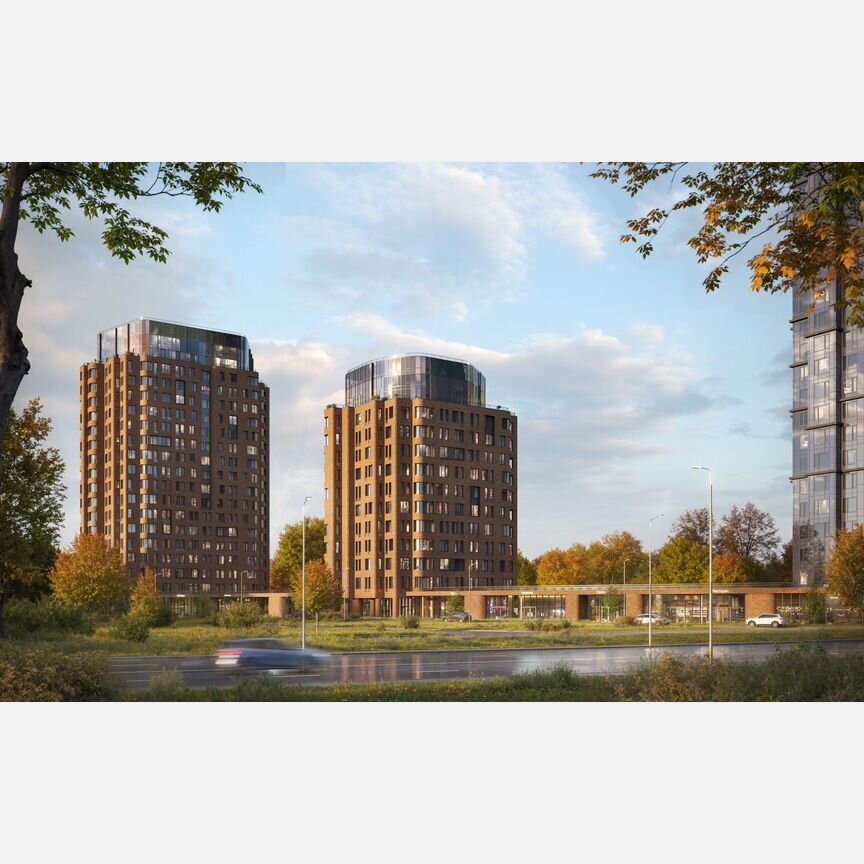 Квартира-студия, 30,3 м², 21/43 эт.