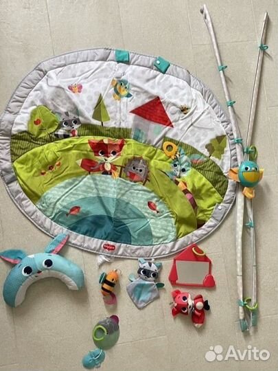 Развивающий коврик tiny love солнечная полянка