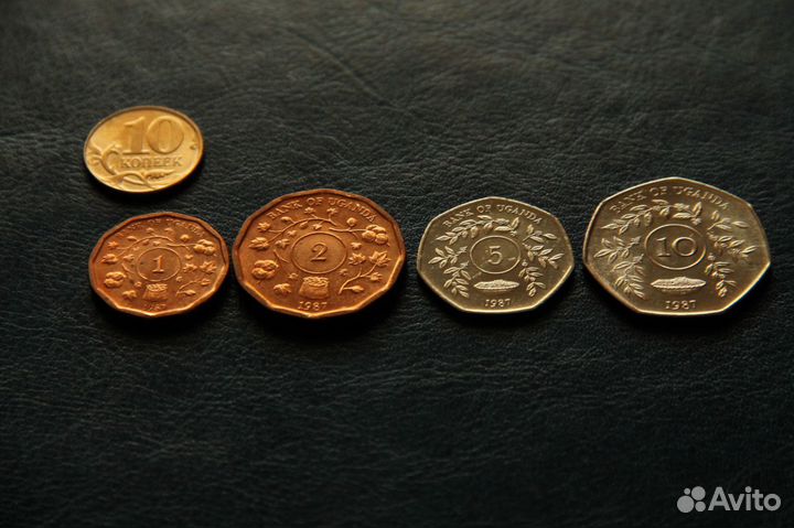 Четыре монеты, Уганда