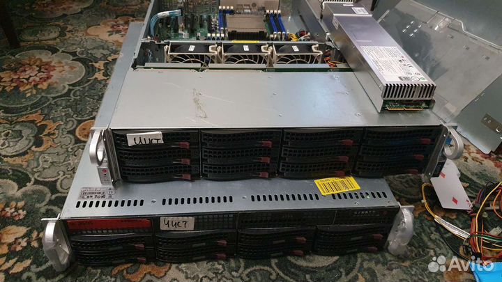 Сервера supermicro hp 160 360 380