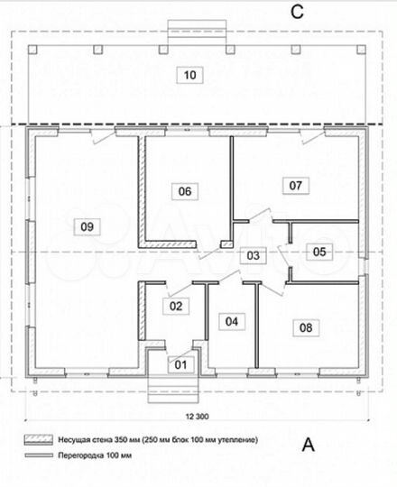 Дом 127,5 м² на участке 6,9 сот.