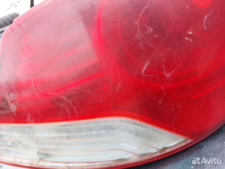 Фонарь задний правый. Hyundai Solaris 2012 г