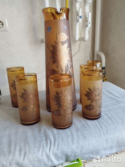 Графин хрустальный чехия