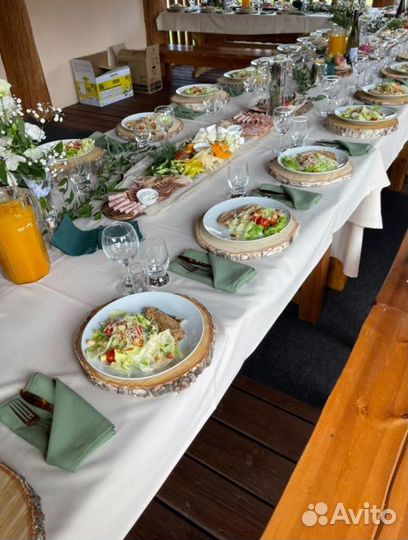 Торцевые спилы деревьев