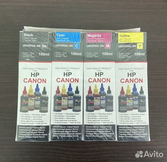 Чернила для принтера Canon, HP Revcol