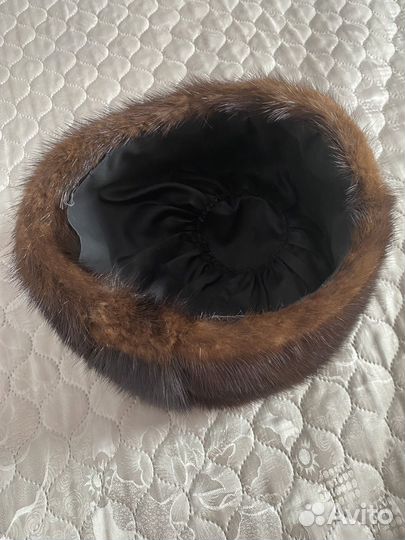 Шапка норковая женская