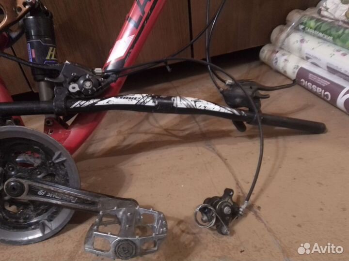 Рама велосипеда Двухподвес