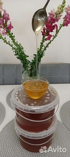 Мед светлое разнотравие, сбор 2023г