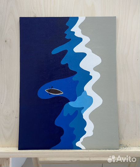 Интерьерная картина море