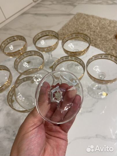 Фужеры СССР bohemia made in chehoslovakia