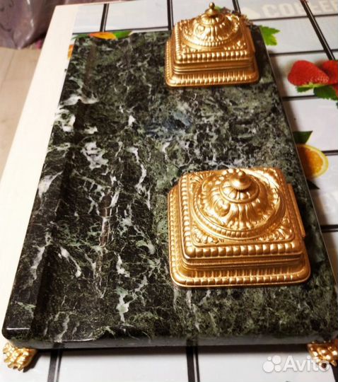 Чернильница антикварная