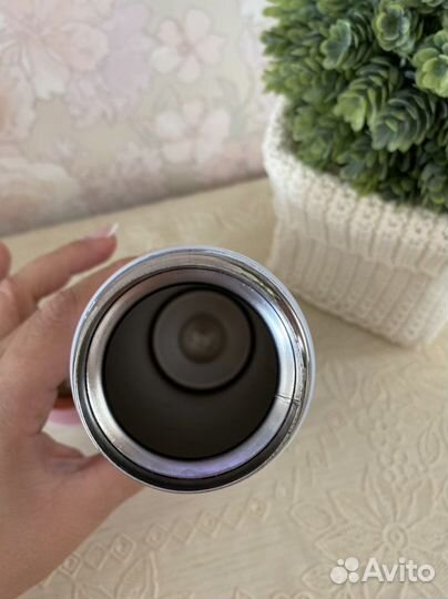 Бутылка для воды металлическая