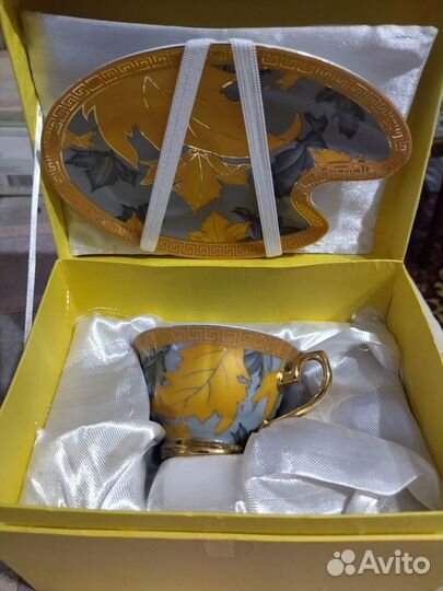 Чайная пара фарфор