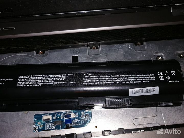 HP G62 на запчасти