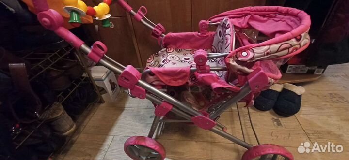 Коляска для пупсов, кукол baby born