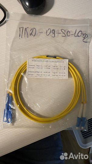 Патч-корд волоконно-оптический