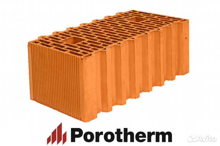 Блоки керамические Porotherm