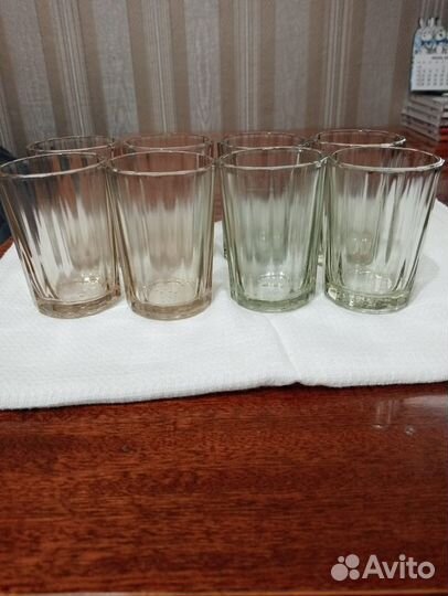 Граненые рюмки СССР клеймо 