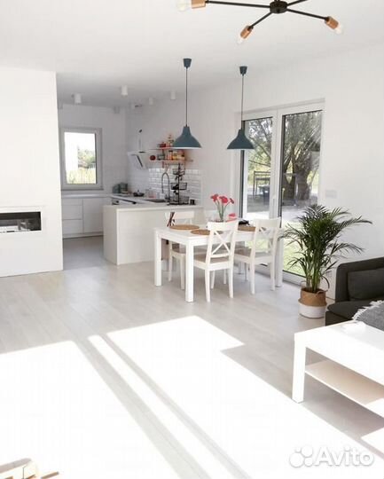 Готовый проект дома 100кв.м газобетонный блок