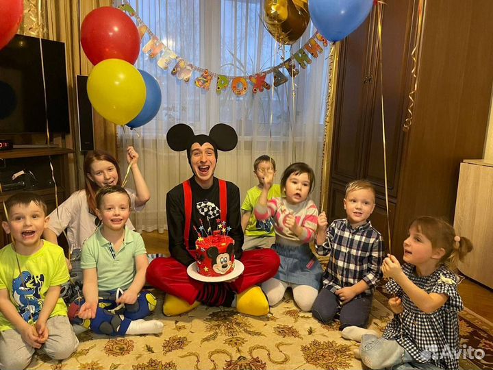 Аниматор на детский праздник, аниматор на выезд