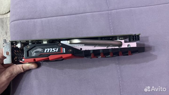 Видеокарта MSI GeForce GTX 1050Ti gaming X 4G