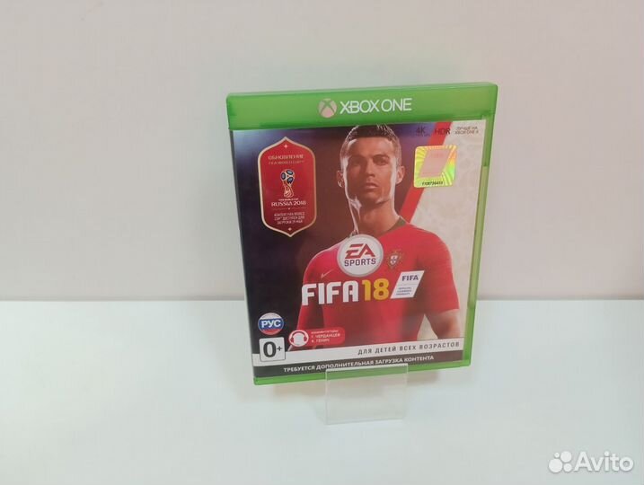 Игровые диски. Xbox One FIFA 18