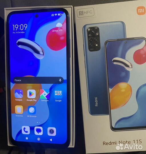 Xiaomi Redmi Note 11S, 6/64 ГБ